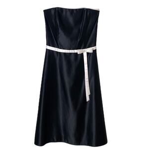 Scott McClintock Black & White Cocktail Dress Made in the USA Size 6